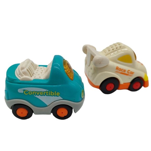 VTech Go Go Smart Wheels Race Car & Convertible Tested Lot Of 2 - Picture 7 of 10